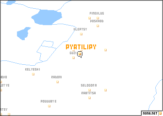 map of Pyatilipy