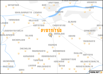 map of Pyatnitsa