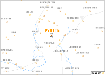 map of Pyatte