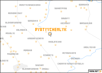 map of Pyatyy Chemlyk