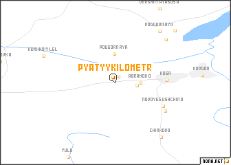 map of Pyatyy Kilometr