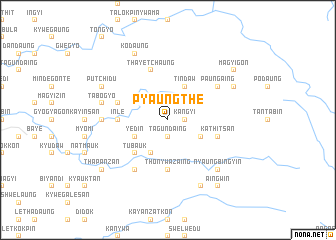 map of Pyaungthe