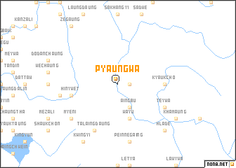 map of Pyaungwa