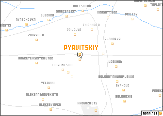 map of P\