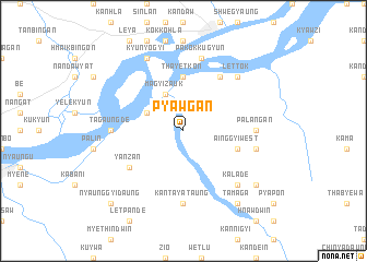 map of Pyawgan