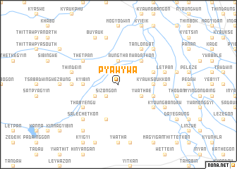 map of Pyawywa