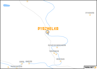 map of Pyazhelka