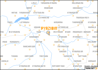 map of Pyazibin