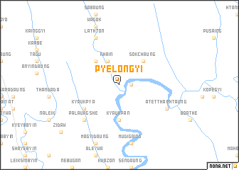 map of Pyelongyi