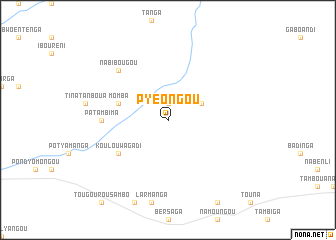 map of Pyéongou