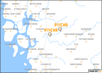 map of Pyicha