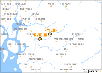 map of Pyicha
