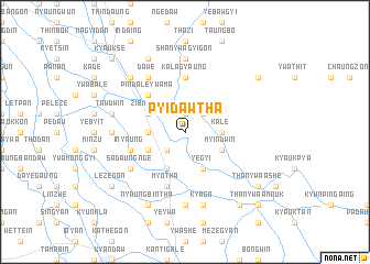 map of Pyidawtha