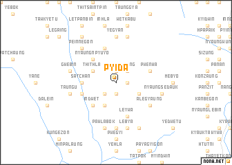 map of Pyida