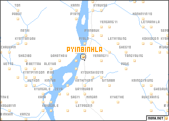 map of Pyinbinhla