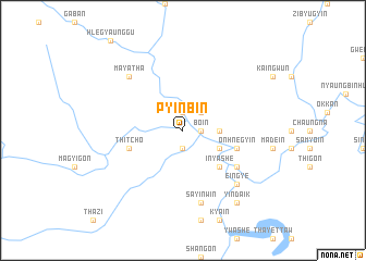 map of Pyinbin