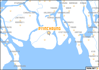 map of Pyinchaung