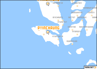 map of Pyinchaung