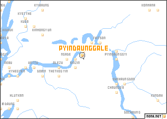 map of Pyindaunggale