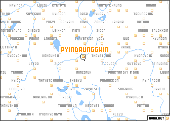 map of Pyindaunggwin