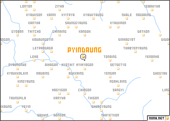 map of Pyindaung