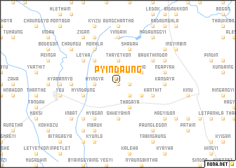 map of Pyindaung