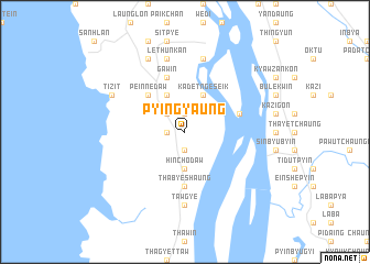 map of Pyingyaung