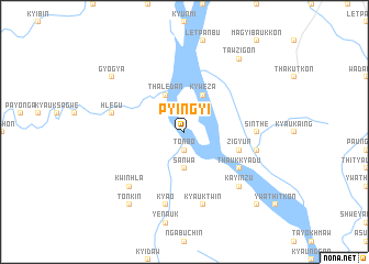 map of Pyingyi