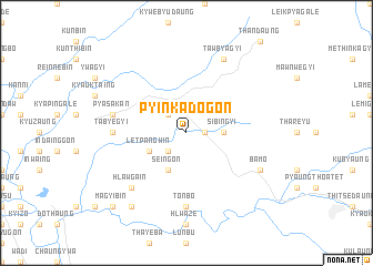 map of Pyinkadogon