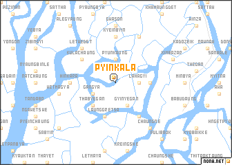 map of Pyinkala