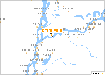 map of Pyinlebin