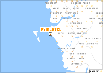 map of Pyinletku