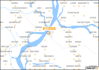 map of Pyinma