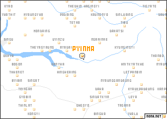 map of Pyinma