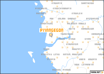 map of Pyinngegon