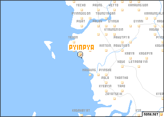 map of Pyinpya