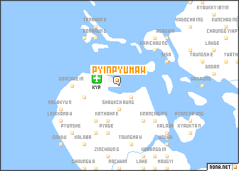 map of Pyinpyumaw