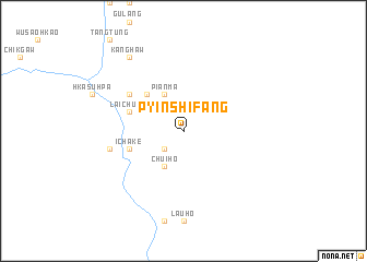 map of Pyinshifang