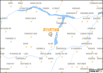 map of Pyintha