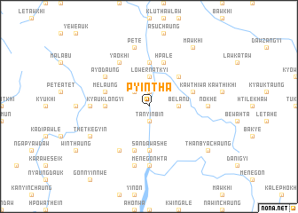 map of Pyintha