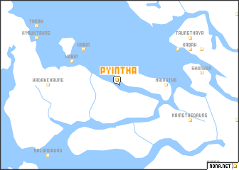 map of Pyintha