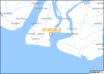 map of Pyinzalu