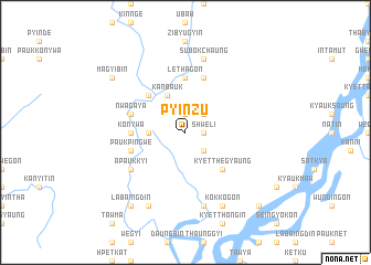 map of Pyinzu