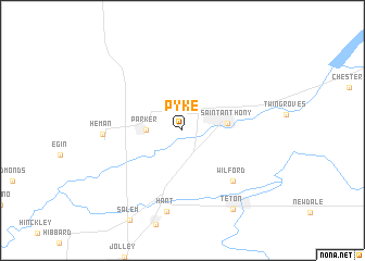 map of Pyke