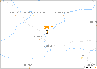 map of Pyke