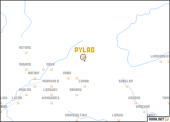 map of Py Lao