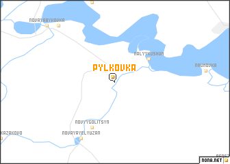 map of Pylkovka