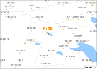 map of Pyn\