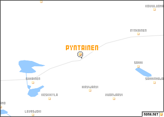 map of Pyntäinen