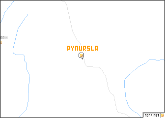 map of Pynursla